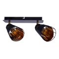 Lampa sufitowa - RICK czarny - 2xE14 - ML5566