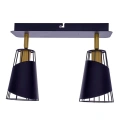 Lampa sufitowa - RICK czarny - 2xE14 - ML5566