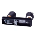 Lampa sufitowa - RICK czarny - 2xE14 - ML5566