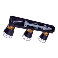 Lampa sufitowa - RICK czarny - 3xE14 - ML5567