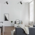 Lampa ścienna - RICK czarny - 1xE14 - ML5565 - realizacja
