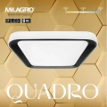 Plafon LED CCT - QUADRO BLACK 38W z pilotem - ML7929 - opakowanie
