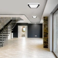 Plafon LED CCT - QUADRO BLACK 38W z pilotem - ML7929 - realizacja-