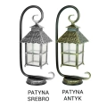 Lampa ogrodowa stojąca 1x E27 53cm - CADIZ K 4011/1/Z - wzory patyn