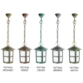 Lampa ogrodowa wisząca 1x E27 - CORDOBA II K 1018/1/TD - wzory patyn