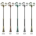 Lampa ogrodowa - parkowa stojąca regulowana 3x E27 - WENECJA OGMW 3 KW - wzory patyn