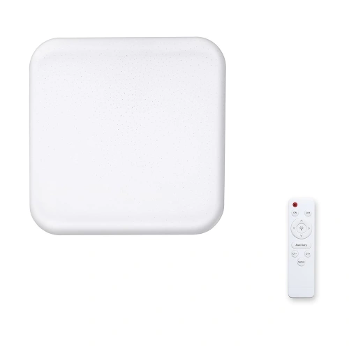Plafon LED CCT - PALERMO 33W - Biały ściemnialny z pilotem - ML4856