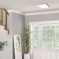 Plafon LED CCT - PALERMO 33W - Biały ściemnialny z pilotem - ML4856 - realizacja