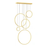 Lampa wisząca - SATURNO złoty - 100W LED - ML2325