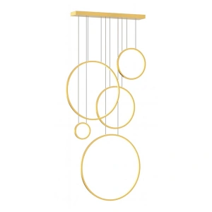 Lampa wisząca - SATURNO złoty - 100W LED - ML2325