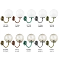 Lampa elewacyjna 1x E27 - KULE CLASSIC K 3012/1/K 250 P  - wzory patyn