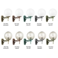 Lampa elewacyjna 1x E27 - KULE CLASSIC K 3012/1/K 300 U  - wzory patyn
