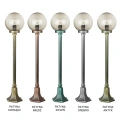 Lampa ogrodowa stojąca 1x E27 103cm - KULE CLASSIC K 5002/2/KP 250 - FUME  wzory patyn