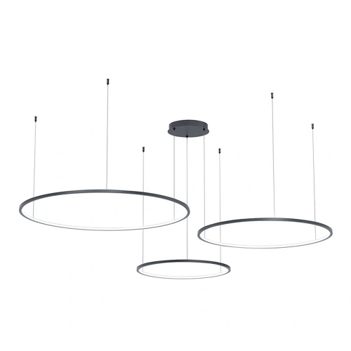 Lampa wisząca - SATURNO czarny - 100W LED - ML0846