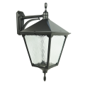 Lampa elewacyjna 1x E27 - RETRO KWADRATOWE K 3012/1/BD