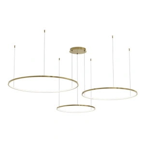 Lampa wisząca - SATURNO złoty - 100W LED - ML0847