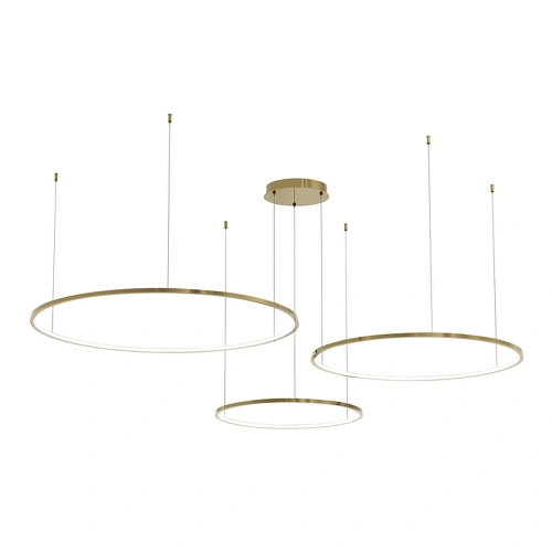 Lampa wisząca - SATURNO złoty - 100W LED - ML0847