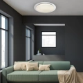 Plafon LED CCT - ONTARIO 80W 760mm Biały - ML7136 - realizacja