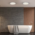 Plafon LED CCT - ONTARIO 24W 400mm Biały - ML7134  - realizacja