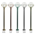 Lampa ogrodowa stojąca 1x E27 130cm - KULE Z KOSZYKIEM 250 K 5002/1/KPO 250 - wzory patyn