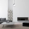 Lampa wisząca - SFERA czarny - 1xE14 - MLP5739 - realizacja