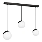 Lampa wisząca - SFERA czarny - 3xE14 - MLP7237