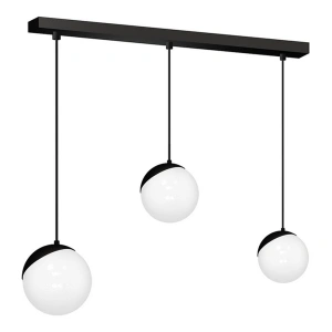 Lampa wisząca - SFERA czarny - 3xE14 - MLP7237
