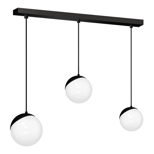 Lampa wisząca - SFERA czarny - 3xE14 - MLP7237