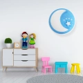 Plafon LED CCT - NOTE BLUE 40W 480mm - ML6183 - realizacja -