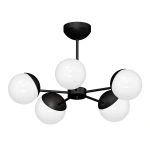 Lampa sufitowa - SFERA czarny - 5xE14 - MLP8866