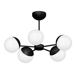 Lampa sufitowa - SFERA czarny - 5xE14 - MLP8866