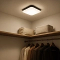 Plafon LED - NEMO BLACK 17W 4000K IP44 - EK7791 - realizacja