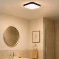 Plafon LED - NEMO BLACK 17W 4000K IP44 - EK7791 - realizacja-
