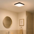 Plafon LED - NEMO BLACK 16W 4000K IP44 - PIR - EK7971 - realizacja