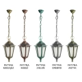Lampa ogrodowa wisząca 1x E27 - RETRO CLASSIC K 1018/1/D - wzory patyn