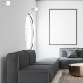 Lampa ścienna - SFERA biały - 1xE14 - MLP5423 - realizacja
