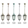 Lampa ogrodowa wisząca 1x E27 - RETRO CLASSIC II K 1018/1/DH - wzory patyn