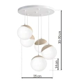 Lampa wisząca - SFERA biały - 5xE14 - MLP5426 - wymiary