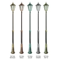 Lampa ogrodowa - parkowa stojąca regulowana 1x E27 - RETRO MAXI OGMWN 1  - wzory patyn