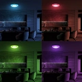 Plafon LED CCT RGB - NAOMI SMART 24W 380mm z pilotem - ML6406 - barwy świecenia - realizacja