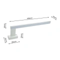 Lampa ścienna - SHINE - biały - 11W LED 45cm - ML3877 - wymiary