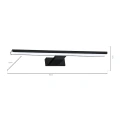 Lampa ścienna - SHINE - czarny - 13,8W LED 60cm - ML4382 - wymiary
