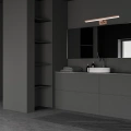 Lampa ścienna - SHINE - różowe złoto - 13,8W LED 60cm - ML7041 - realizacja