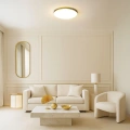 Plafon LED - MAYA GOLD 15W 4000K 330mm IP44 - ML7790 -realizacja