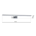 Lampa ścienna - SHINE - chrom - 15W LED 80cm - ML3809 - wymiary