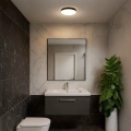 Plafon LED - MAYA BLACK 13W 4000K IP44 330mm - PIR - ML7970 -realizacja