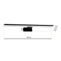Lampa ścienna - SHINE - czarny - 15W LED 80cm - ML6336 - wymiary