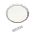 Plafon LED CCT - LAYLA 33W 400mm Biały świecący z pilotem - ML4221
