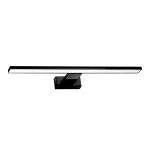 Lampa ścienna - SHINE - czarny z ramką - 7W LED 30cm - ML4378