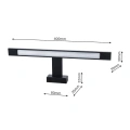 Lampa ścienna - SHINE - czarny - 7W LED 40cm - ML4379 - wymiary